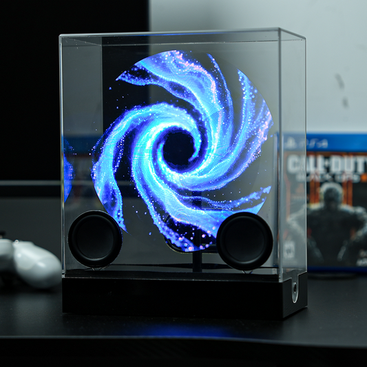 3D Holographic Fan LED Speaker - Redefine AV Experience