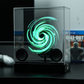 3D Holographic Fan LED Speaker - Redefine AV Experience