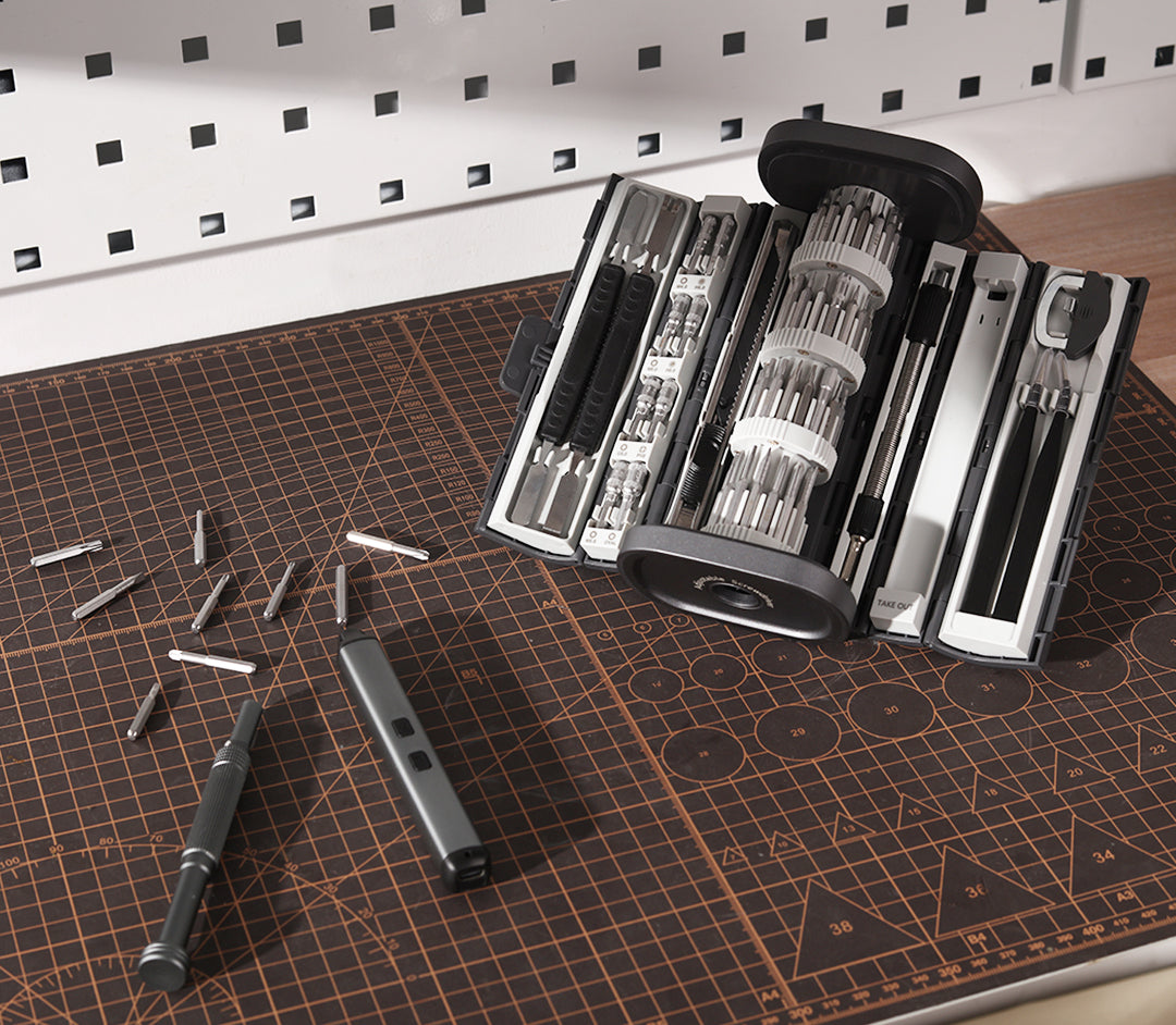 A03 The Dual-Mode Screwdriver: 82-in-1 Electric & Manual Kit